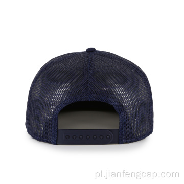 Letnia męska czapka z siateczką z logo snapback